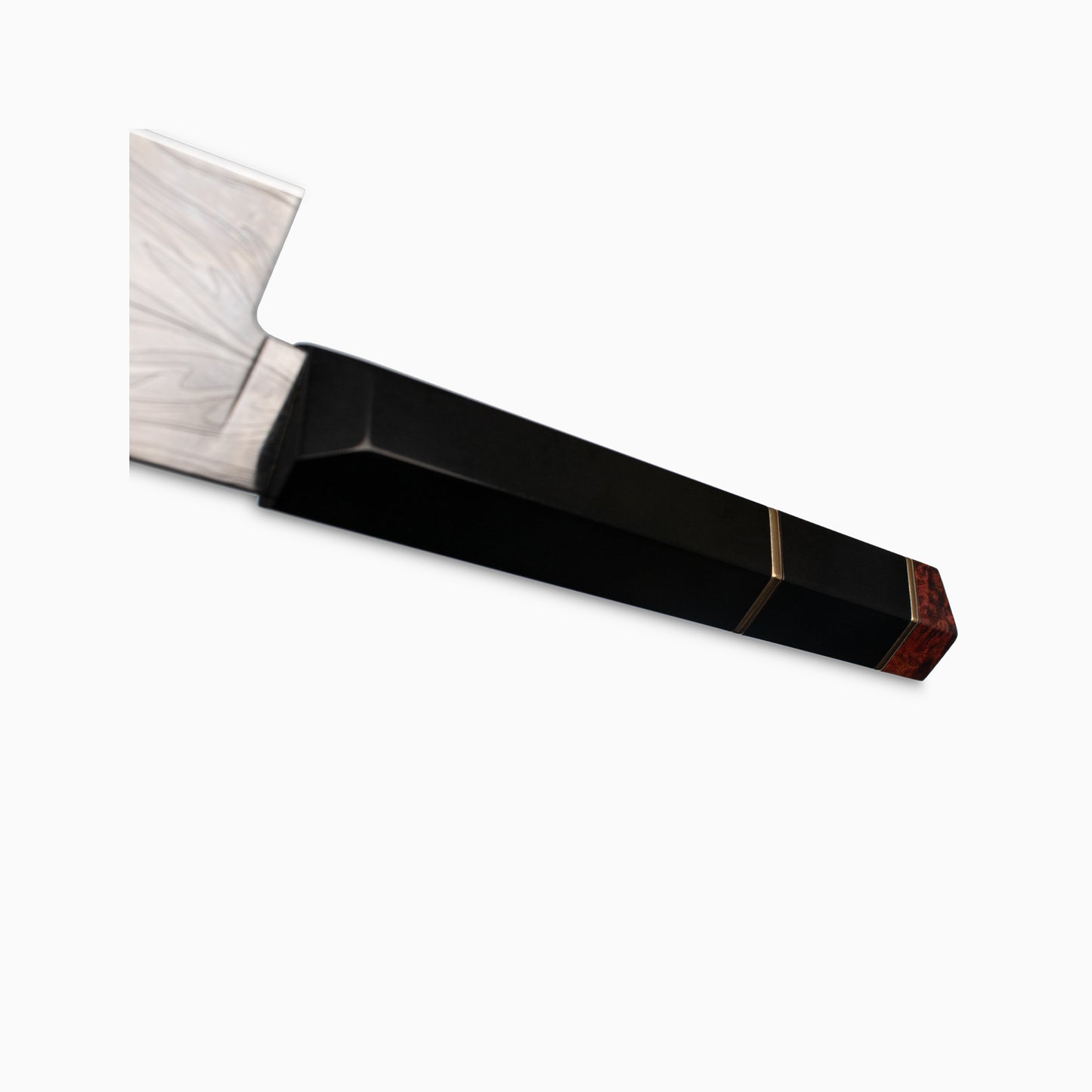 Thorsson Blades | Custom 7" Feather Damascus Slicing Knife