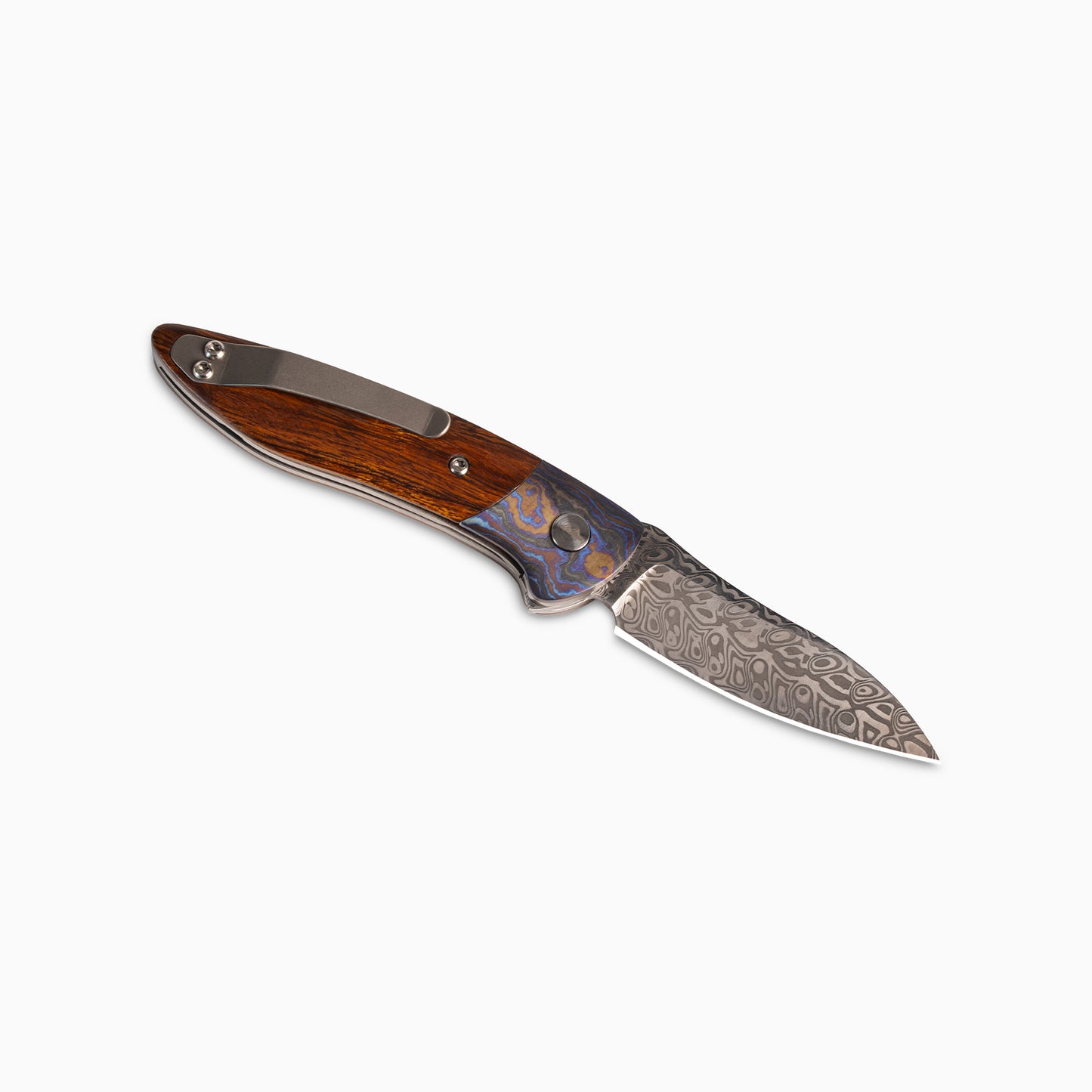 Glory Folder Semi-Custom #282 Ironwood - Zircuti Damascus - Aegir Damasteel