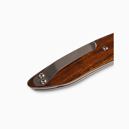 Glory Folder Semi-Custom #282 Ironwood - Zircuti Damascus - Aegir Damasteel