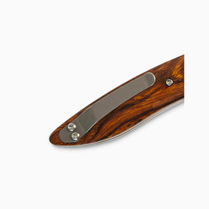 Glory Folder Semi-Custom #286 Ironwood - Sharktooth Damascus - Aegir Damasteel