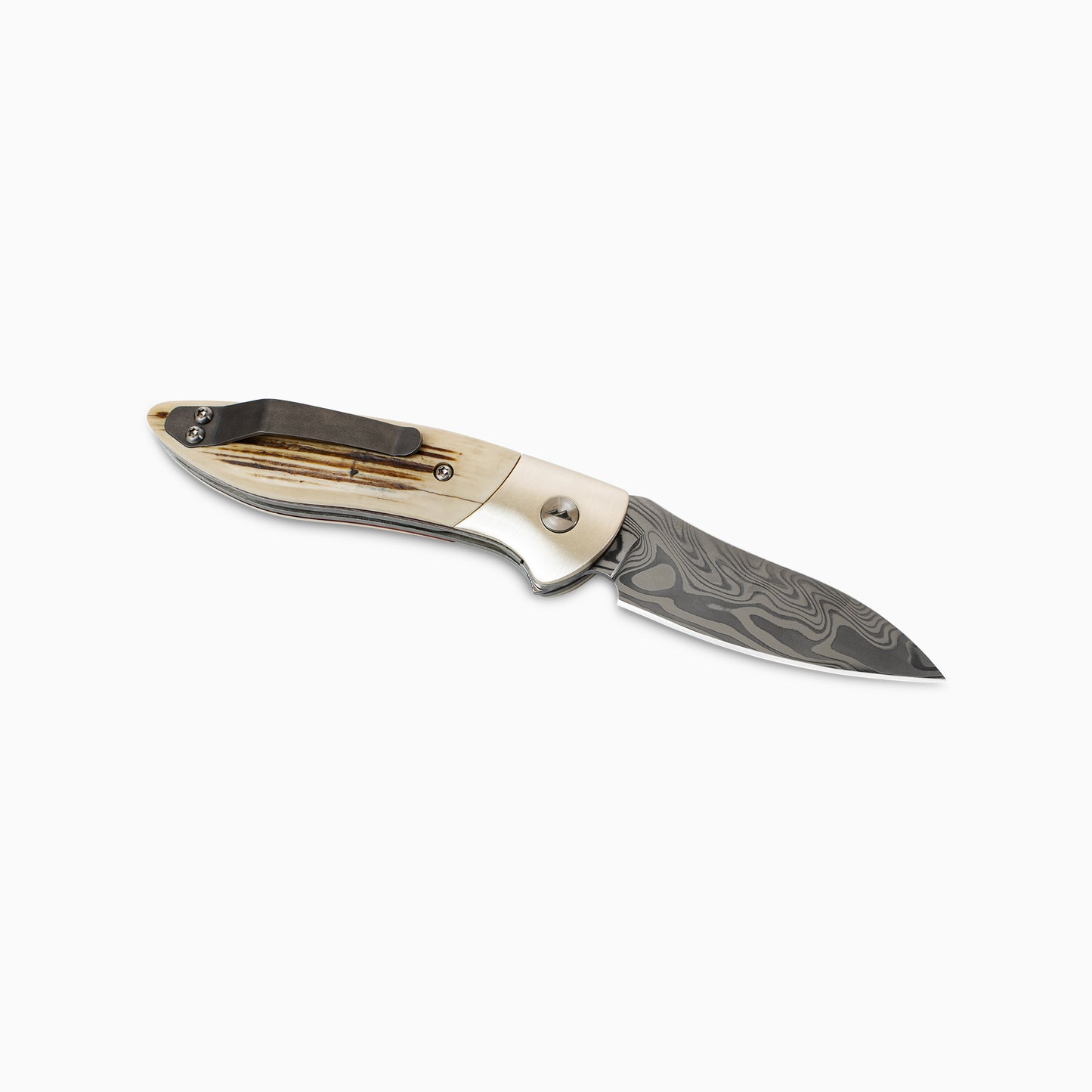 Glory Folder Semi-Custom #308 Mammoth - Sterling Silver - Thor Damasteel