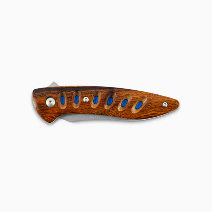 Saddleback Glory Folder - Ironwood & Blue Liner