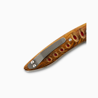 Saddleback MagnaCut Glory Folder - Ironwood & Red Liner