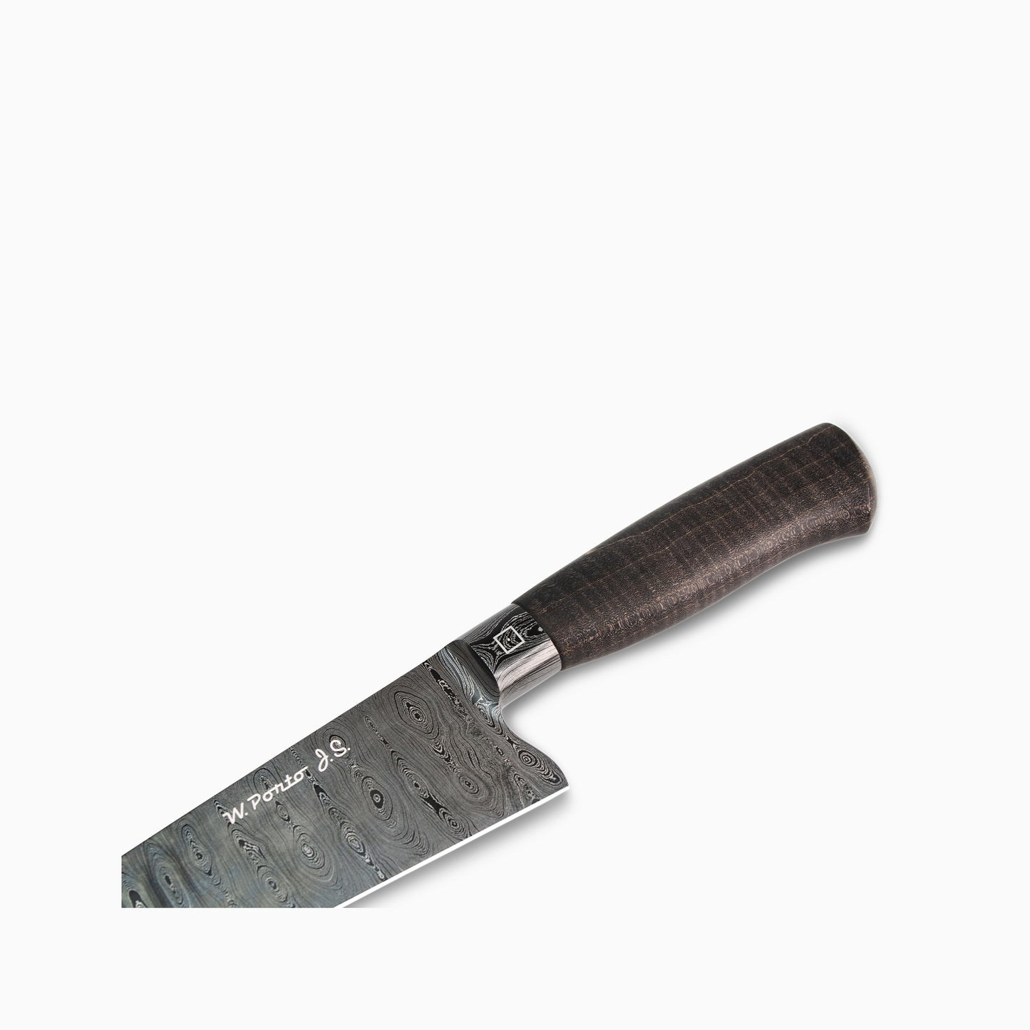 William Porto | Custom 8" Damascus Integral Chef Knife B